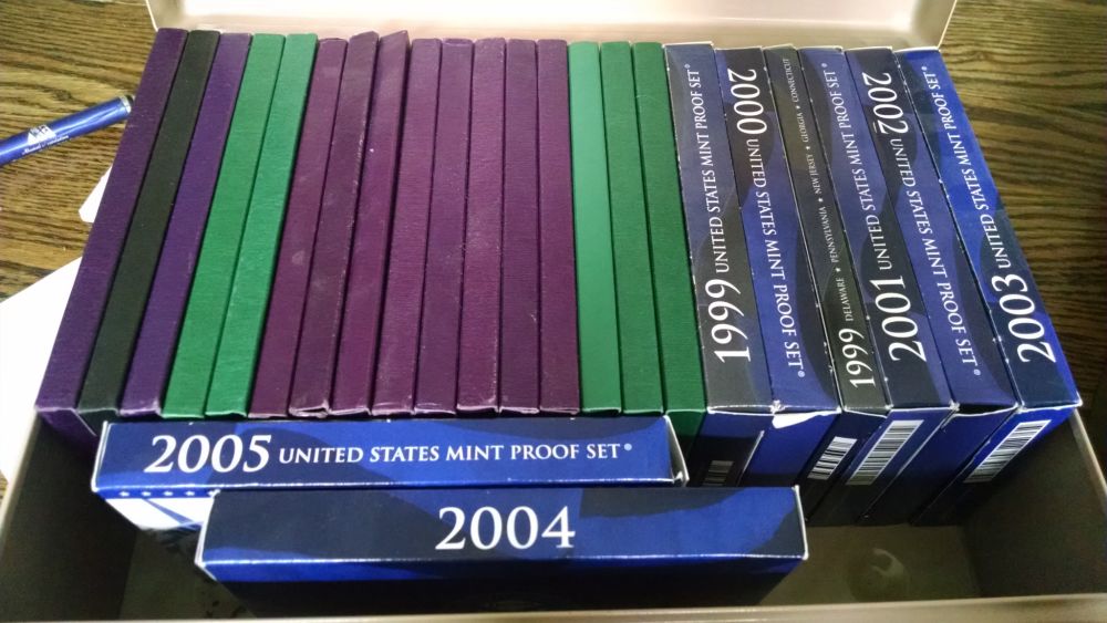 Proof-Sets-At-Garage-Sale...-How-Much-To-Offer?